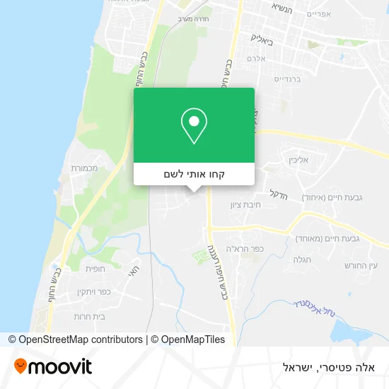 מפת אלה פטיסרי