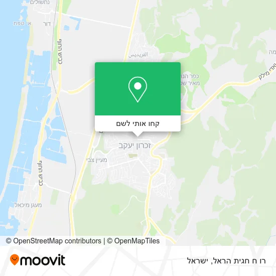 מפת רו ח חגית הראל