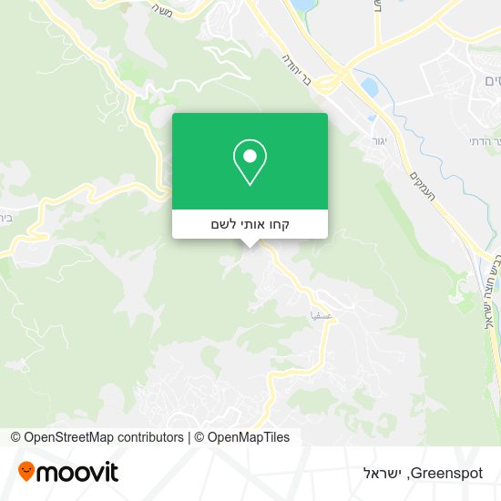 מפת Greenspot