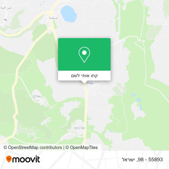 מפת 55893 - 98