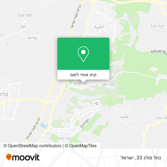 מפת נחל פולג 33