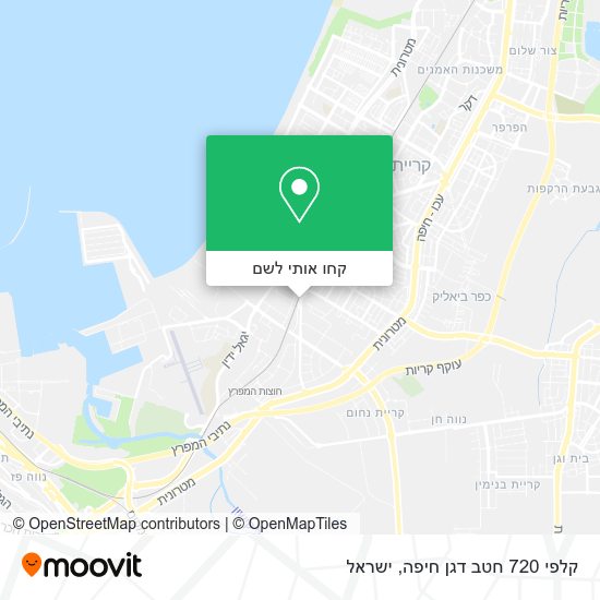 מפת קלפי 720 חטב דגן חיפה