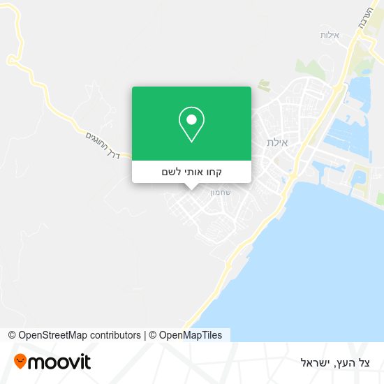 מפת צל העץ