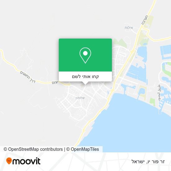 מפת זר פור יו