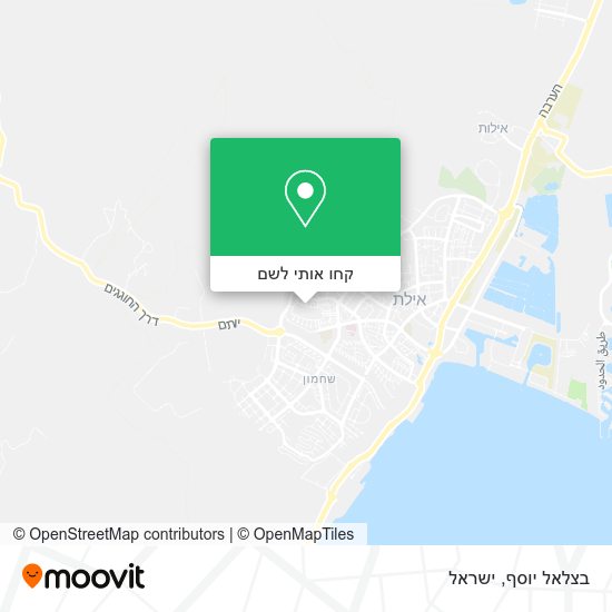 מפת בצלאל יוסף