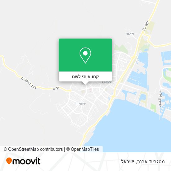 מפת מסגרית אבנר