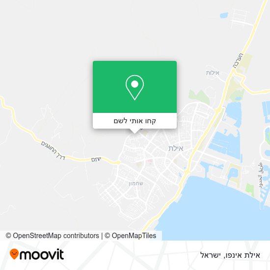 מפת אילת אינפו