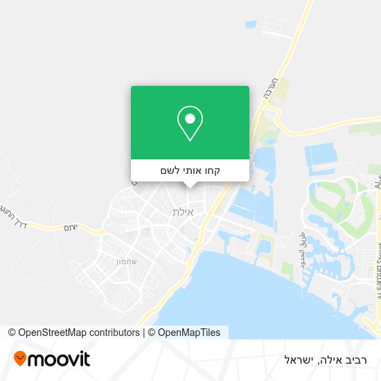 מפת רביב אילה