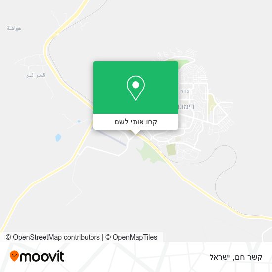 מפת קשר חם