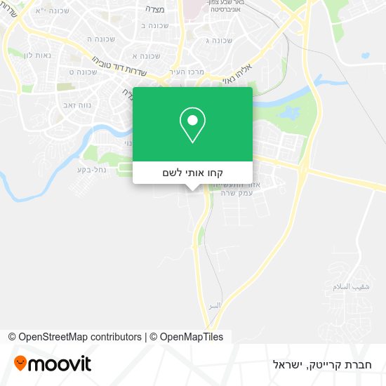 מפת חברת קרייטק