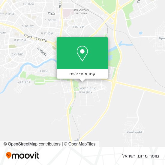 מפת מוסך מרום