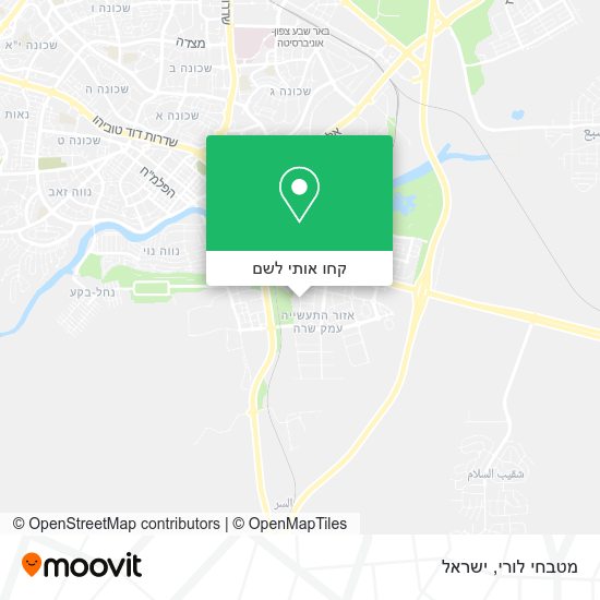 מפת מטבחי לורי