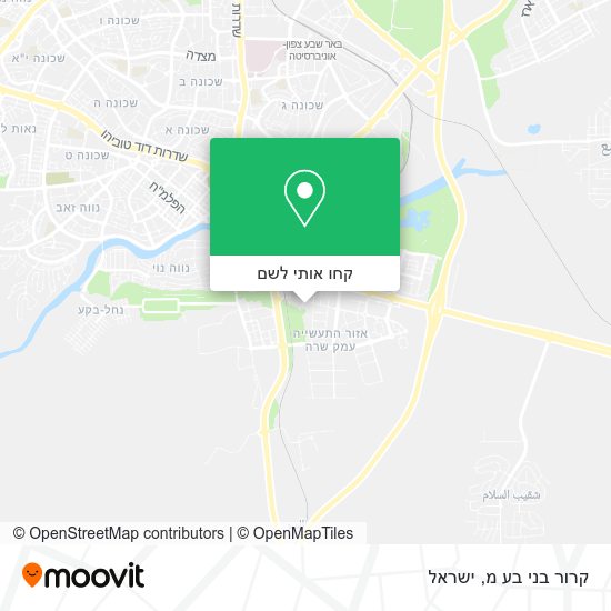 מפת קרור בני בע מ