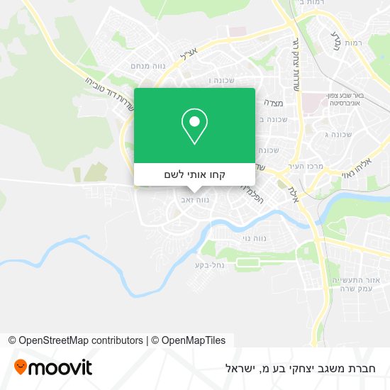 מפת חברת משגב יצחקי בע מ