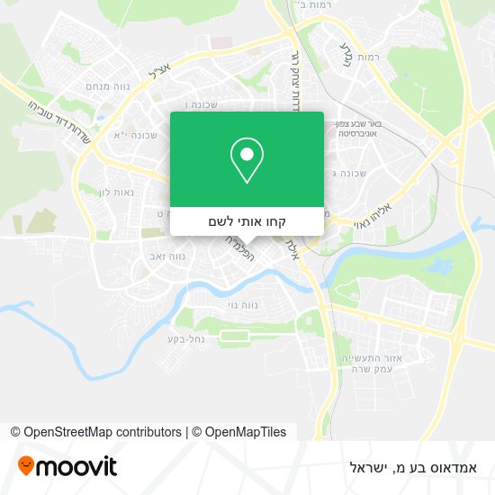 מפת אמדאוס בע מ