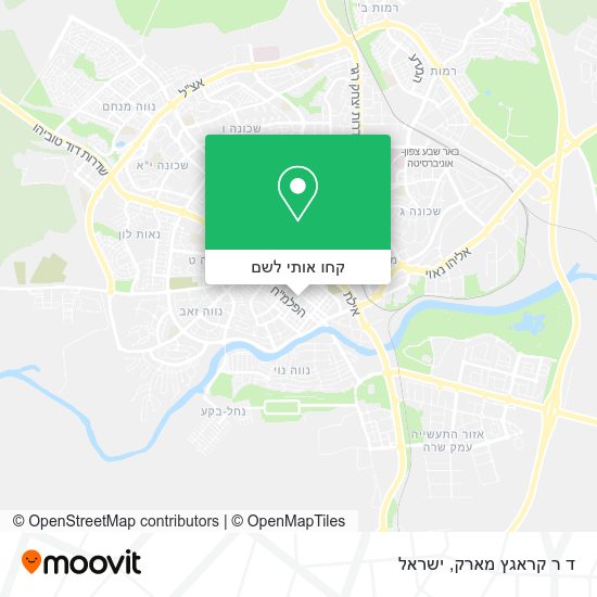 מפת ד ר קראגץ מארק
