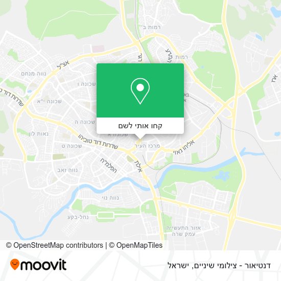 מפת דנטיאור - צילומי שיניים