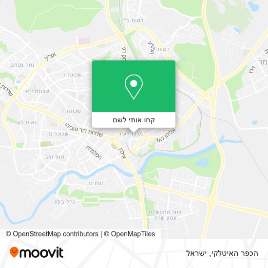 מפת הכפר האיטלקי
