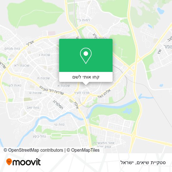 מפת סטקיית שיאים