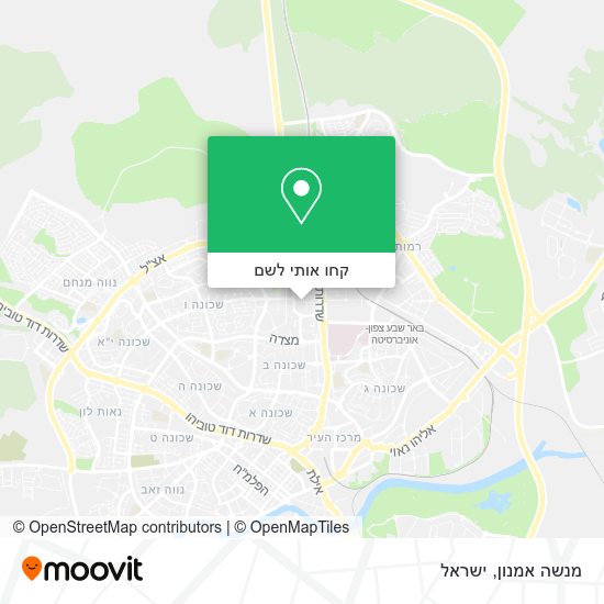 מפת מנשה אמנון