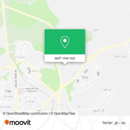 מפת נס - פן