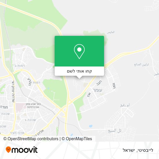 מפת לייבסיטי
