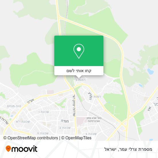 מפת מספרת צרלי עמר