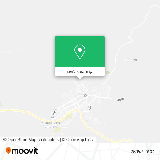 מפת זמיר