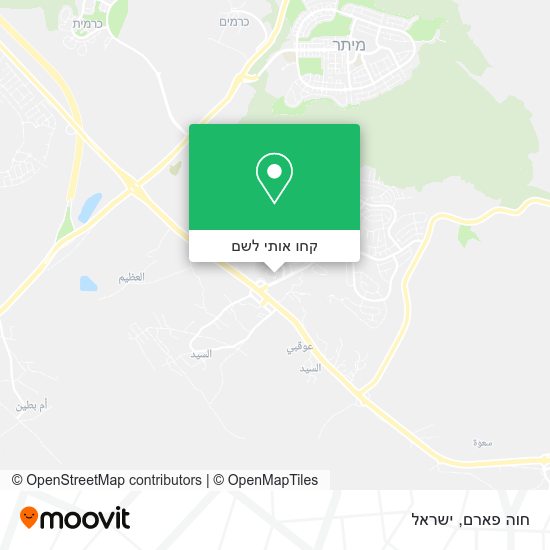 מפת חוה פארם