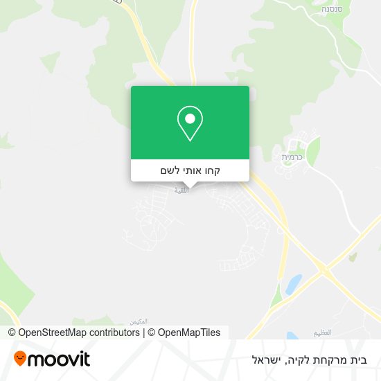מפת בית מרקחת לקיה