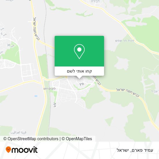 מפת עמיד פארם