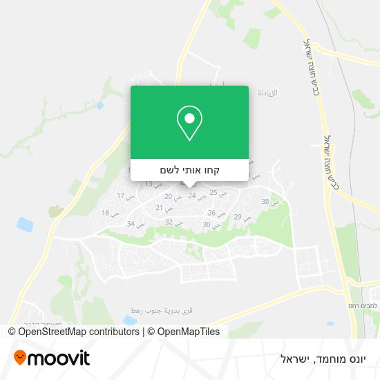 מפת יונס מוחמד