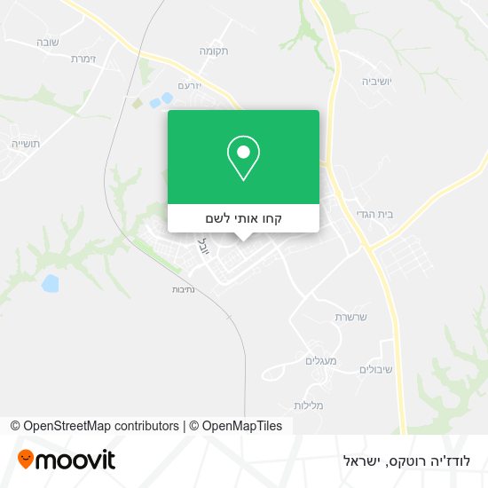 מפת לודז'יה רוטקס