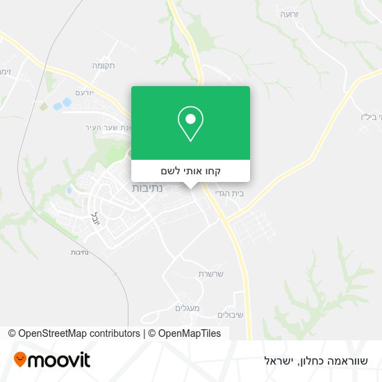 מפת שווראמה כחלון