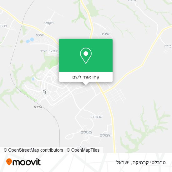 מפת טרבלסי קרמיקה