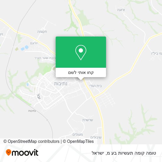 מפת טומה קומה תעשיות בע מ