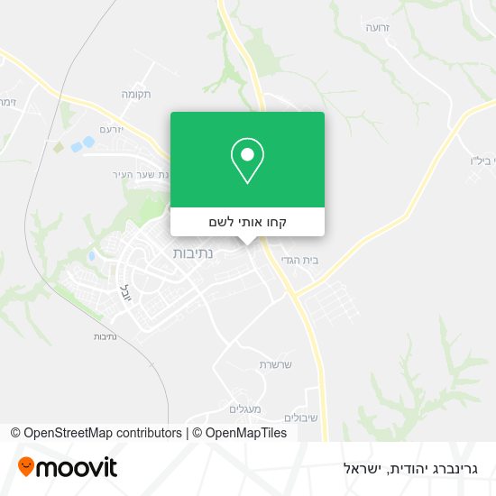 מפת גרינברג יהודית
