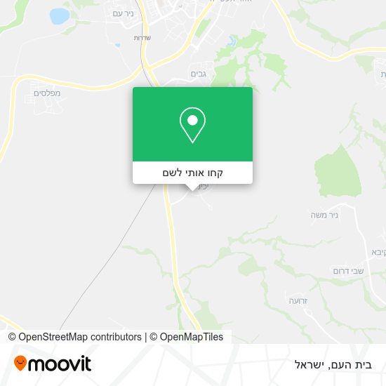 מפת בית העם