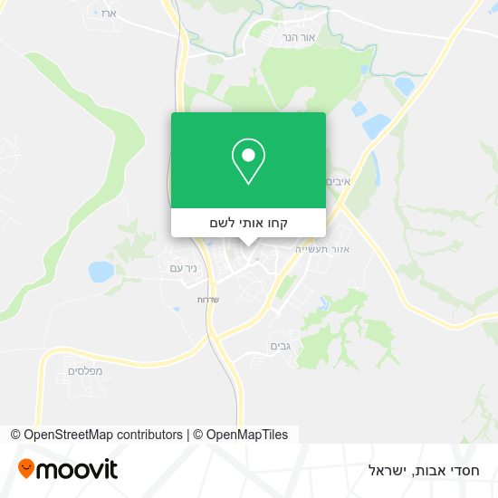 מפת חסדי אבות