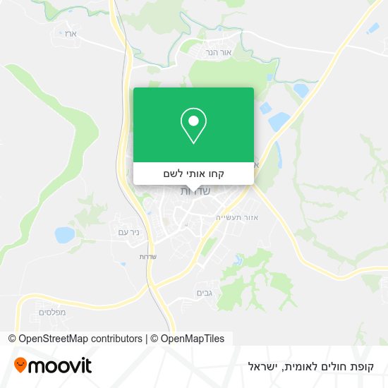 מפת קופת חולים לאומית