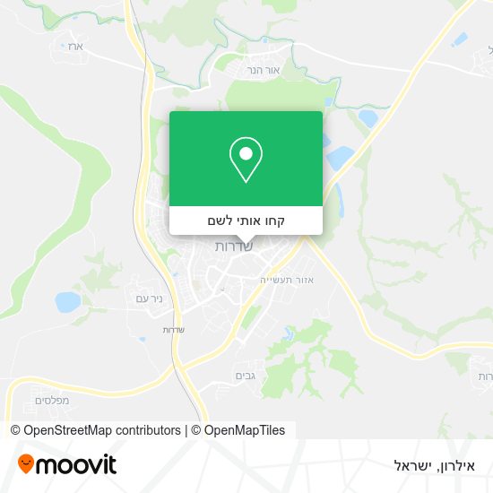 מפת אילרון