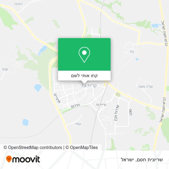 מפת שריונית חסם