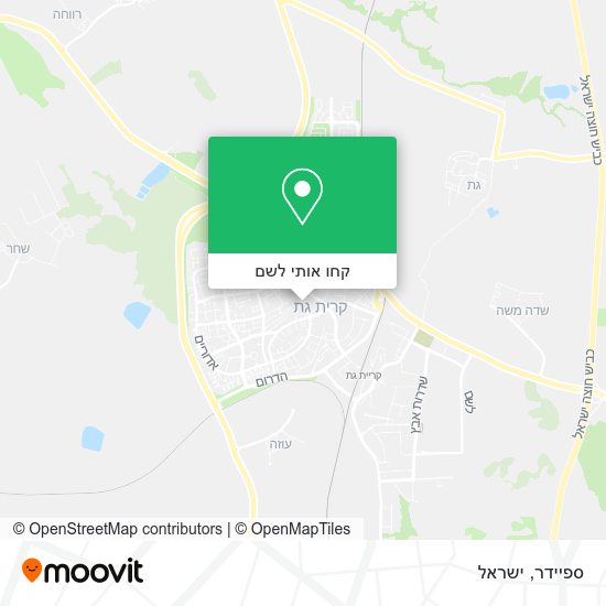 מפת ספיידר