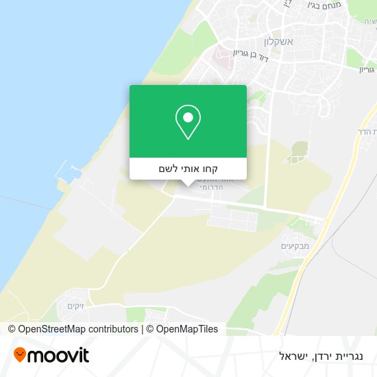 מפת נגריית ירדן