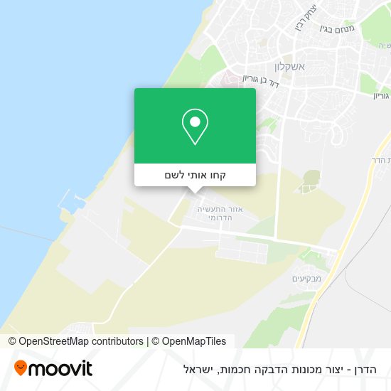 מפת הדרן - יצור מכונות הדבקה חכמות