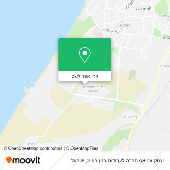 מפת יצחק אטיאס חברה לעבודות בנין בע מ