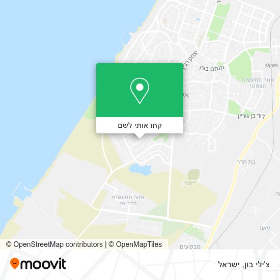 מפת צ'ילי בון