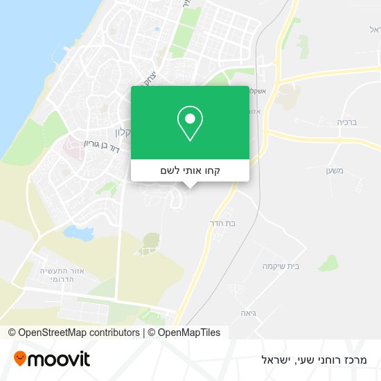 מפת מרכז רוחני שעי