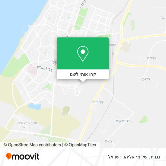 מפת נגרית שלומי אליהו