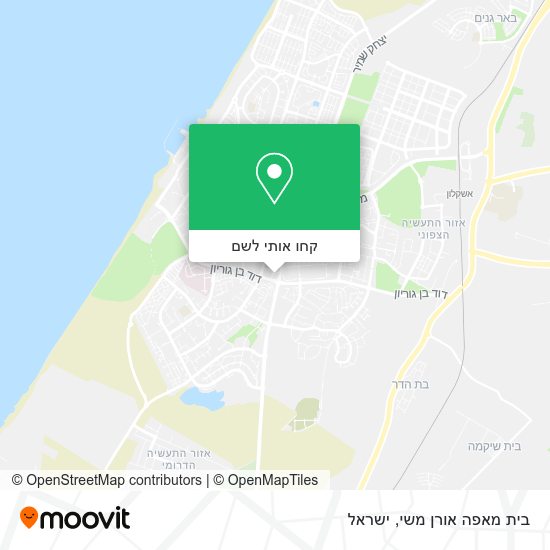 מפת בית מאפה אורן משי
